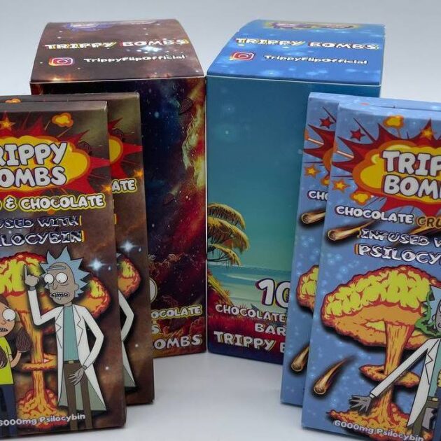 Trippy Bombs Shroom Chocolate 6000mg Psilocybin