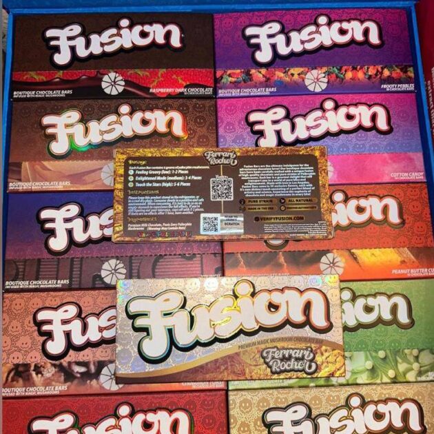Fusion chocolate mushroom bars